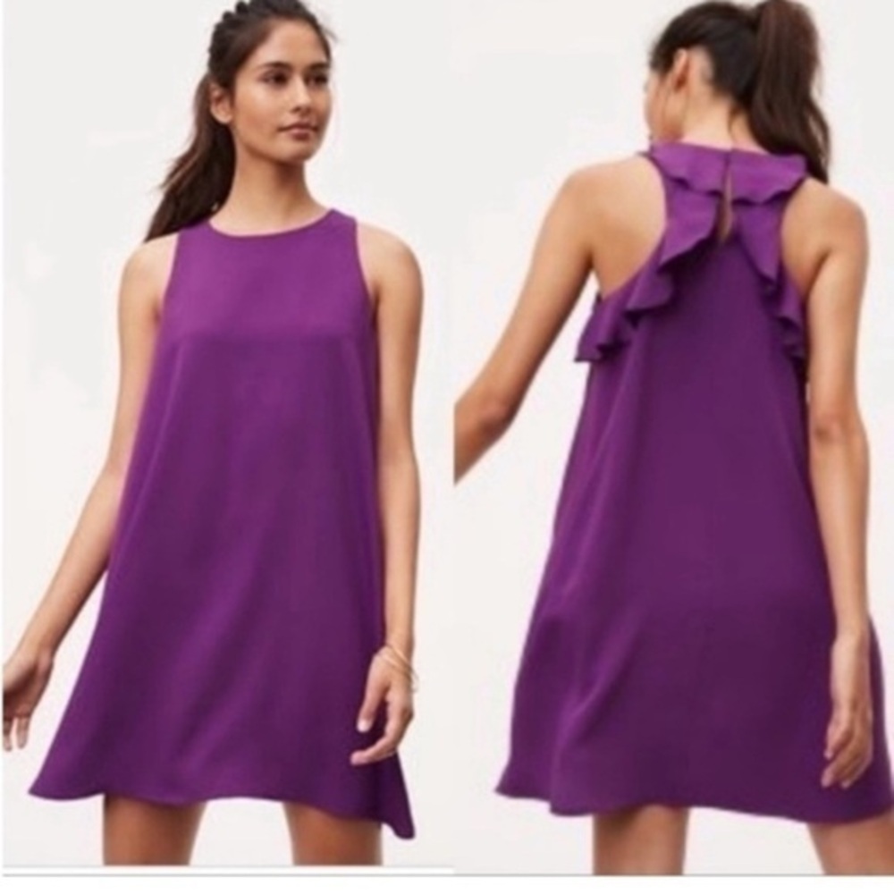 LOFT Elegant Sleeveless Dress sheathe! Perfect for wedding party petite small.